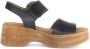 Gabor Sandaaltjes zomerschoen riemchensandaal met plateau in houtlook - Thumbnail 11