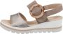 Gabor Sandaal Sleehak Grote Gesp Beige - Thumbnail 2