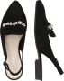 Gabor Slingback pumps blokhak avondschoen feestdag schoen in spitse vorm - Thumbnail 9