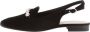 Gabor Slingback pumps blokhak avondschoen feestdag schoen in spitse vorm - Thumbnail 12