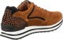 Gabor Vrouwen Suède Lage sneakers Damesschoenen 56-526 Cognac - Thumbnail 9