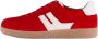 Gabor Suede Dames Sneakers Rood - Thumbnail 3
