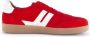 Gabor Suede Dames Sneakers Rood - Thumbnail 5