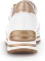 Gabor Wit Goud Leren Sport Basket Multicolor Dames - Thumbnail 9
