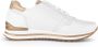 Gabor Wit Goud Leren Sport Basket Multicolor Dames - Thumbnail 10