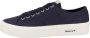 Gant heren veterschoen in canvas marineblauw - Thumbnail 2