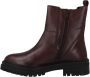 Geox Ankle Boots Chelsea Boots Red Black Dames - Thumbnail 6