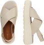 Geox Stijlvolle platte sandalen voor vrouwen Beige Dames - Thumbnail 18