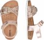 GEOX meisjes bio sandalen met glitters Goud - Thumbnail 5