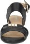 Geox Elegante Mid Heel Sandalen Black Dames - Thumbnail 2