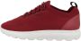 Geox Rode Casual Textiel Sneakers Red Heren - Thumbnail 13