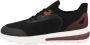 GEOX Spherica Actif A Schoenen Black Red Heren - Thumbnail 11