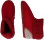 Giesswein FREIBURG Volwassenen Dames pantoffels Kleur Rood - Thumbnail 6