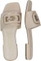 Guess Leren Damessandalen Lente Zomer Collectie Beige Dames - Thumbnail 24