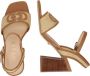 Guess Sandalen met hak Ganika in beige - Thumbnail 3