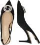 Guess Open achter hoge hakken Black Dames - Thumbnail 6