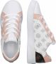 Guess Dames Roxo Lage Sneaker in Wit Roze Ecopelle Meerkleurig Dames - Thumbnail 5