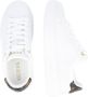 GUESS Denesa Lage sneakers Leren Sneaker Dames Wit - Thumbnail 6