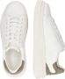 Guess Leren Patch Sneakers Fljelbfal12 White Dames - Thumbnail 10