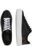 Guess Lage PU leren sneakers Gianelle Black Dames - Thumbnail 2