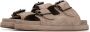 Haboob Grijze Suède Stijlvolle Slippers Gray Dames - Thumbnail 15