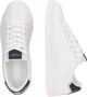 Hackett Klieke leren sneakers met minimalistisch design White Heren - Thumbnail 8