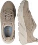 Hoka One Donkergrijze Kalfssuède Chunky Sneakers Beige Heren - Thumbnail 6