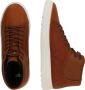 Hub Murrayfield 3.0 Hoge sneakers Leren Sneaker Heren Cognac - Thumbnail 6