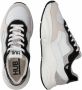 Hub Dadsneakers Rock-w Lage sneakers Leren Sneaker Dames Wit - Thumbnail 4