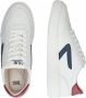 Hub Baseline-m Lage sneakers Leren Sneaker Heren Wit - Thumbnail 6