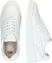 Hub Court-z Men Lage sneakers Leren Sneaker Heren Wit - Thumbnail 8
