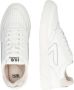 Hub Duke Lage sneakers Leren Sneaker Heren Wit - Thumbnail 8