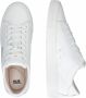 Hub Hook-z Lage sneakers Leren Sneaker Heren Wit - Thumbnail 8