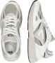 Hub Shift Sneakers Leren Sneaker Heren Wit - Thumbnail 4