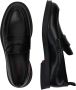HUGO Penny loafers van leer met treklus model 'Lenner' - Thumbnail 2