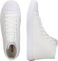 Hugo Boss Witte High-Top Sneakers met Logo White Heren - Thumbnail 3
