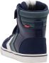 Hummel Kinder Sneakers hoch Slimmer Stadil High Jr Black Iris - Thumbnail 3