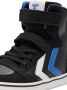 Hummel Hoge sportschoenen voor kinderen Slimmer Stadil Zwart Unisex - Thumbnail 3