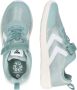 Hummel Kinder Sneakers low Actus Glitter Recycled Jr Blue Surf - Thumbnail 3