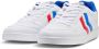 Hummel Sneaker flach Handball Perfekt White Blue Red - Thumbnail 12