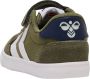 Hummel Kinder Sneaker Slimmer Stadil Low Jr Capulet Olive - Thumbnail 4