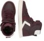 Hummel Kinder Sneakers high Slimmer Stadil Leather High Jr Catawba Grape - Thumbnail 2