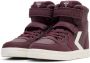 Hummel Kinder Sneakers high Slimmer Stadil Leather High Jr Catawba Grape - Thumbnail 4