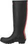 Hunter Boots Women's Original Tall Hunter Backstrap Boot Rubberlaarzen wit zwart - Thumbnail 6