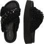 INUIKII Slippers & Mules Woven Stones Platform in zwart - Thumbnail 3