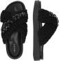 Inuikii Geweven Stenen Sandalen Black Dames - Thumbnail 12
