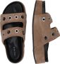 INUIKII Slippers & Mules Suede Studs in taupe - Thumbnail 6