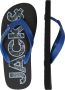 JACK & JONES JACK&JONES JFWLOGO PALM PRINT FLIP FLOP JNR Jongens Loafers - Thumbnail 3