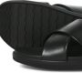 Jack & jones Slippers van leer met gestructureerde zool model 'VERONA' - Thumbnail 3