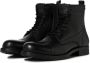 Jack & jones Veterboots van leer met siernaden model 'SHAUN' - Thumbnail 7